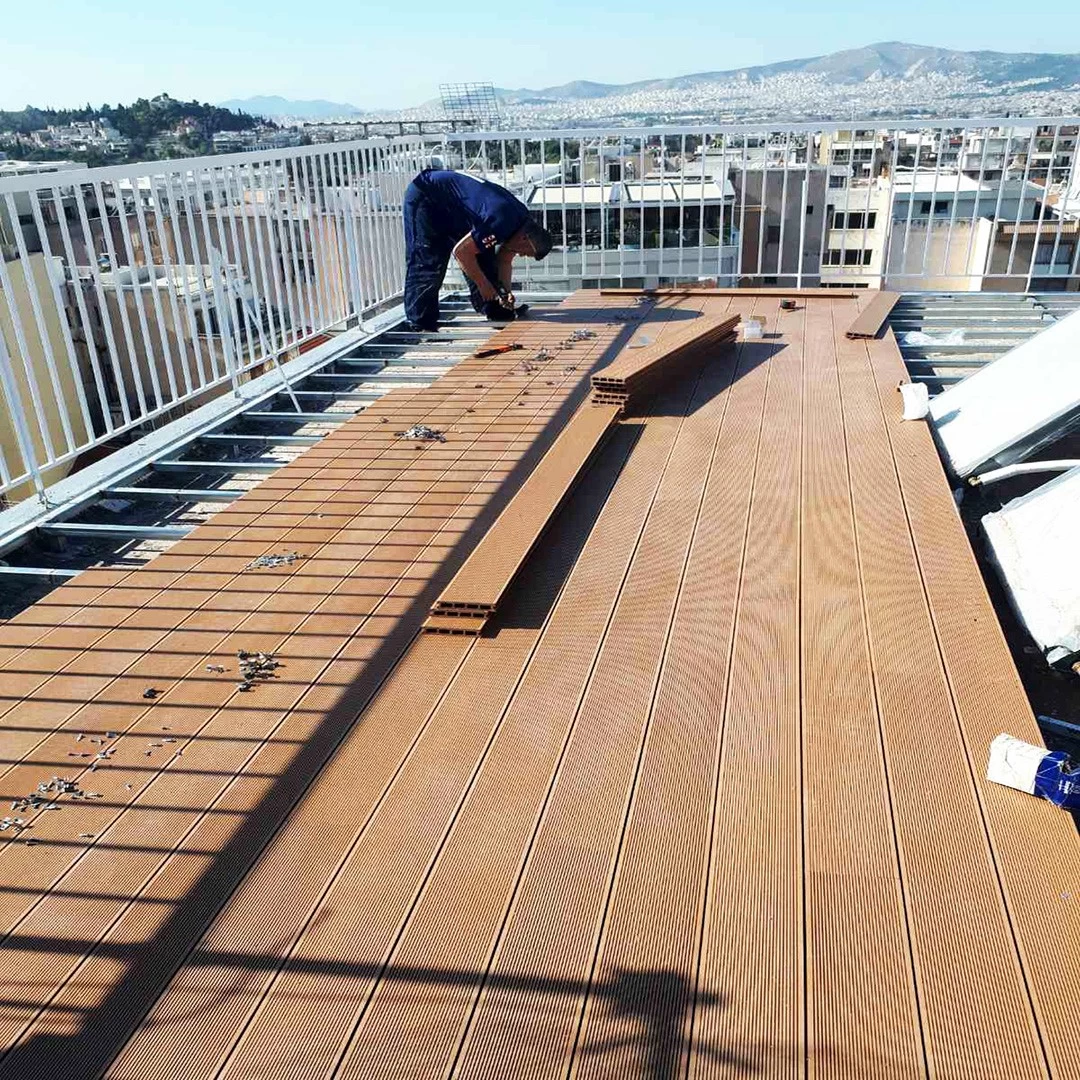 Deck Εξωτερικού χώρου πεύκο εμποτισμένο 2